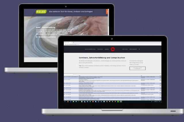 Kurse mit 4else verwalten