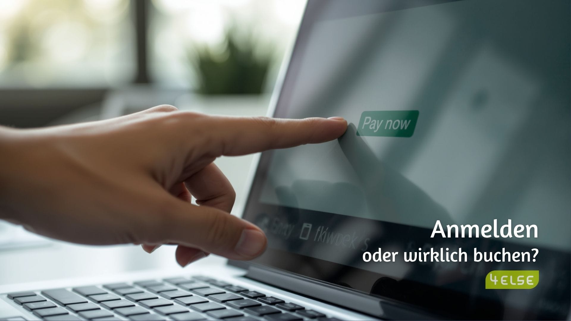 Kurszahlung bei Buchung