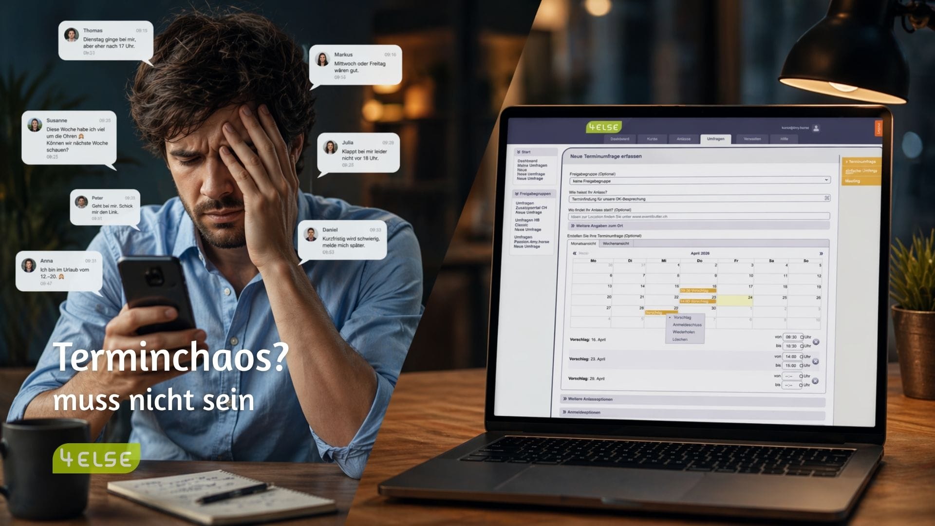 Termin finden ohne Chaos – die bessere Alternative zu Doodle